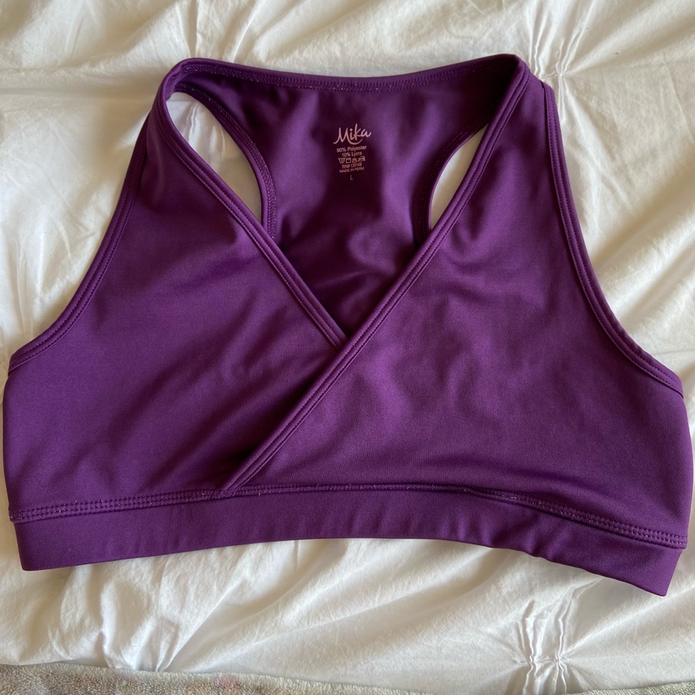 Mika Yoga Ella Bra Large Purple